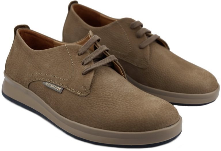 Mephisto Lester lederen heren veterschoen bruin